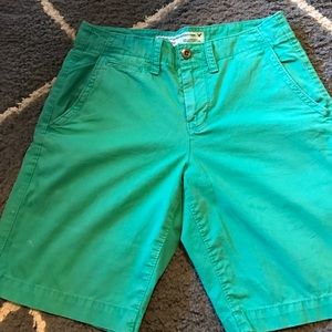 American Eagle prep length shorts