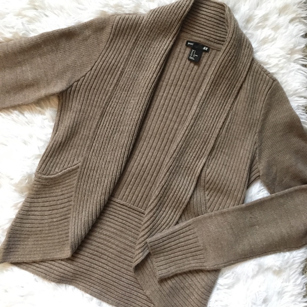 H&M Basic Open Knit Cardigan