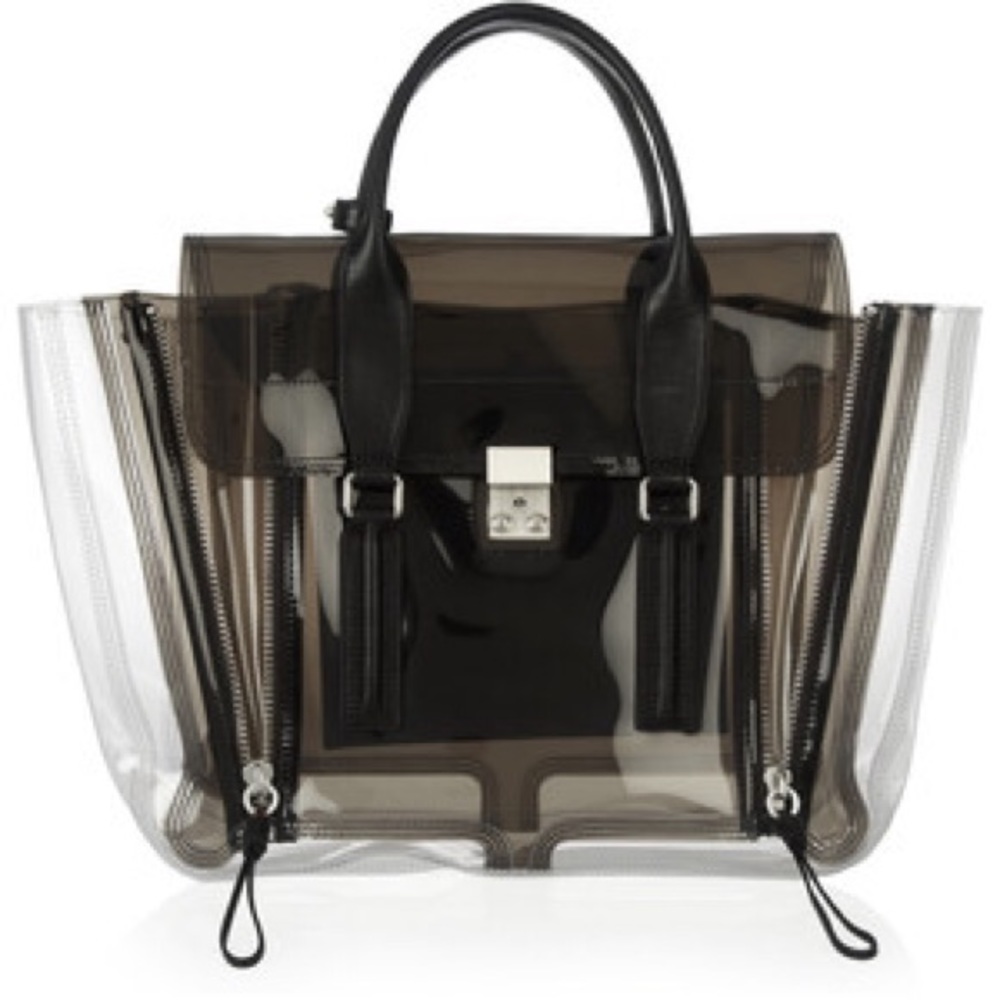 3.1 Phillip Lim PVC Medium Pashli Satchel