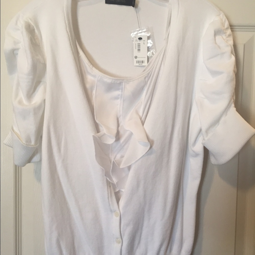 Short sleeve sweater set