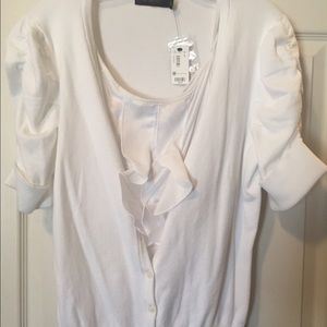 Short sleeve sweater set