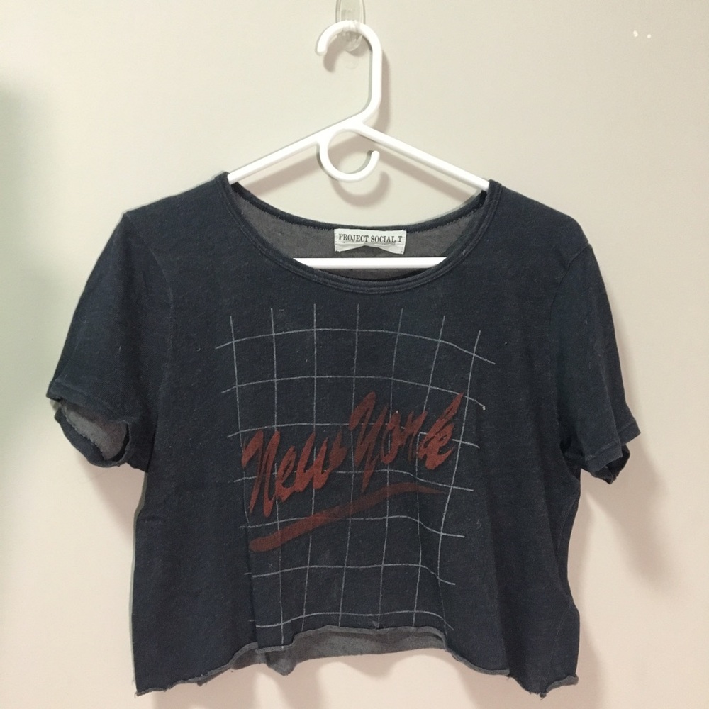 Urban Outfitters Graphic Crop Top Tee