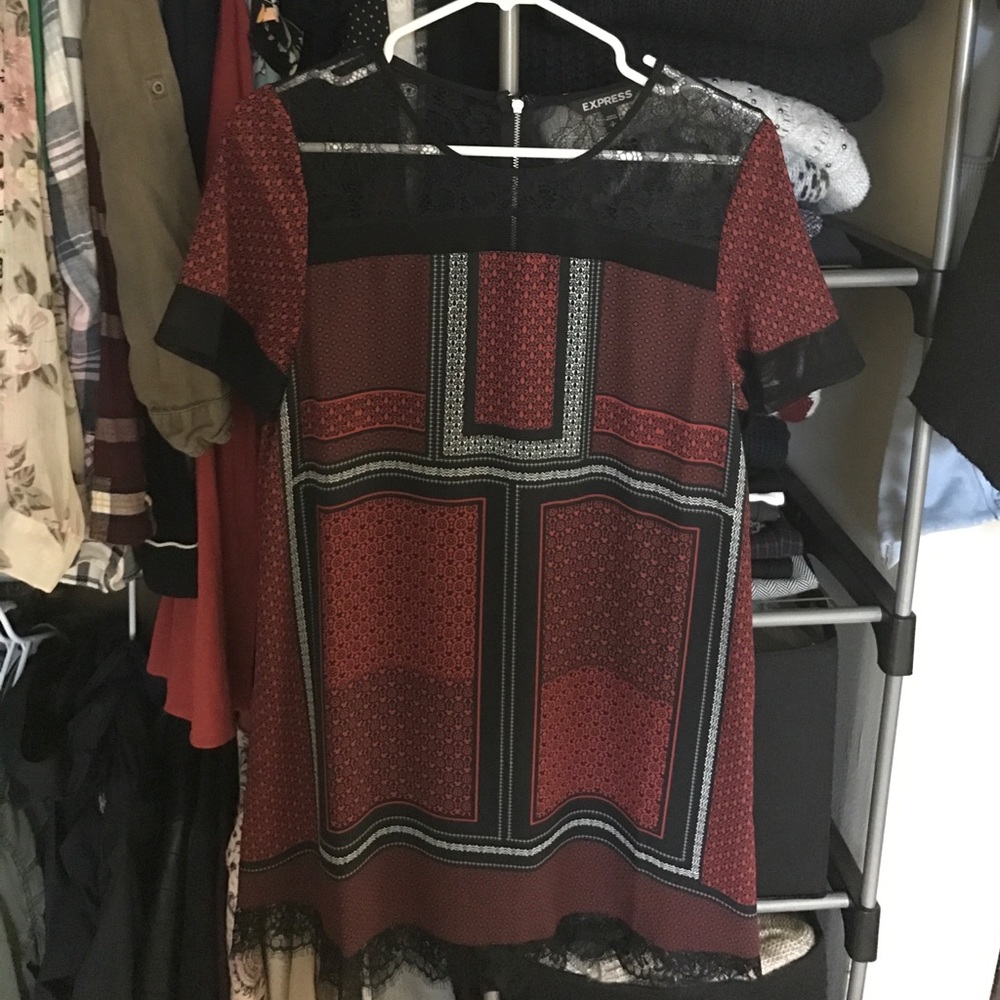 Express shift dress