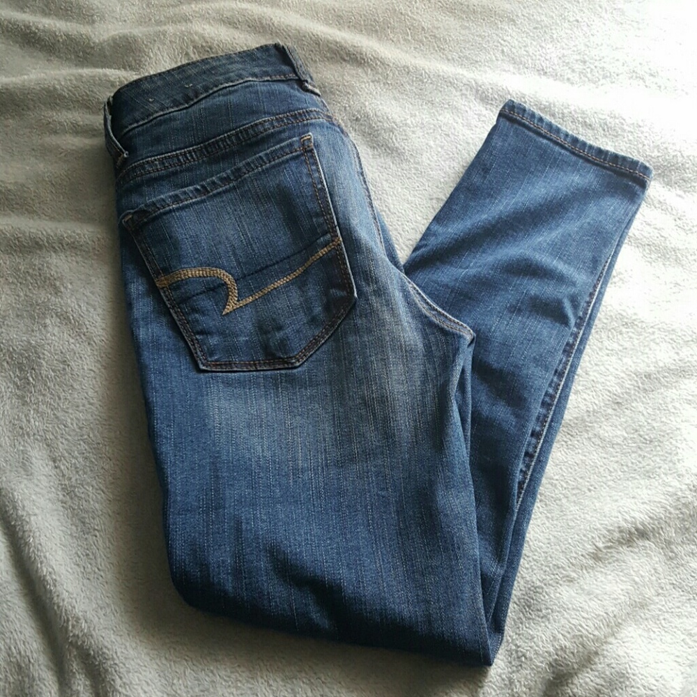 American eagle Hi rise jegging crop jeans