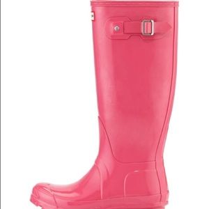 Pink Hunter Rain Boots