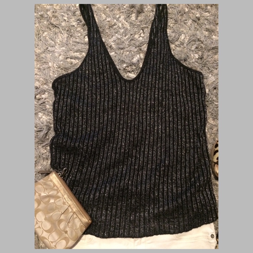 🚫 SOLD 🚫 Shimmery Zara tank top