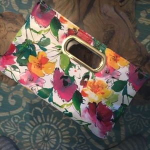 Flower Power Clutched Purse
