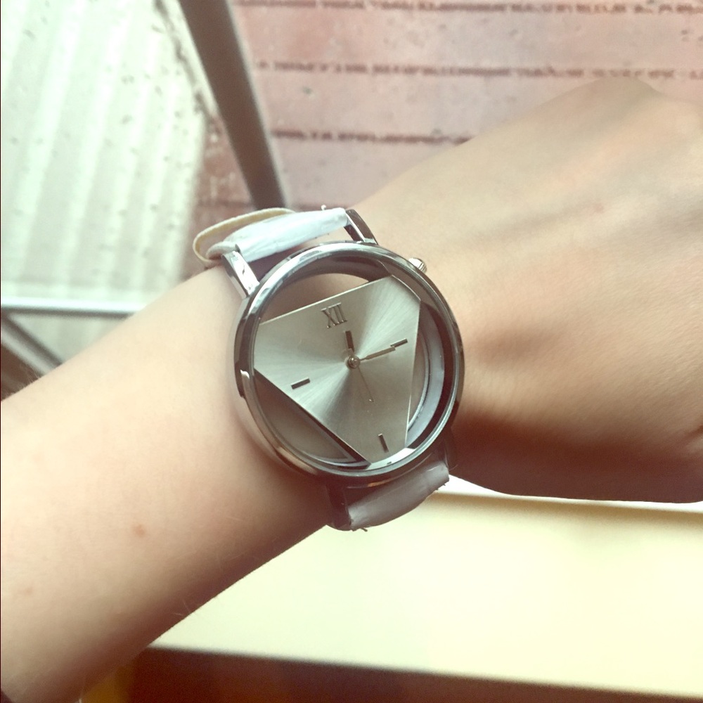 SOLD OUT White Triangle Watch