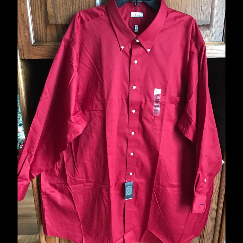 IZOD Button-down Shirt 20" Neck 35-36" Sleeve