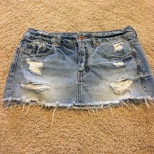 American Eagle Jean Skirt