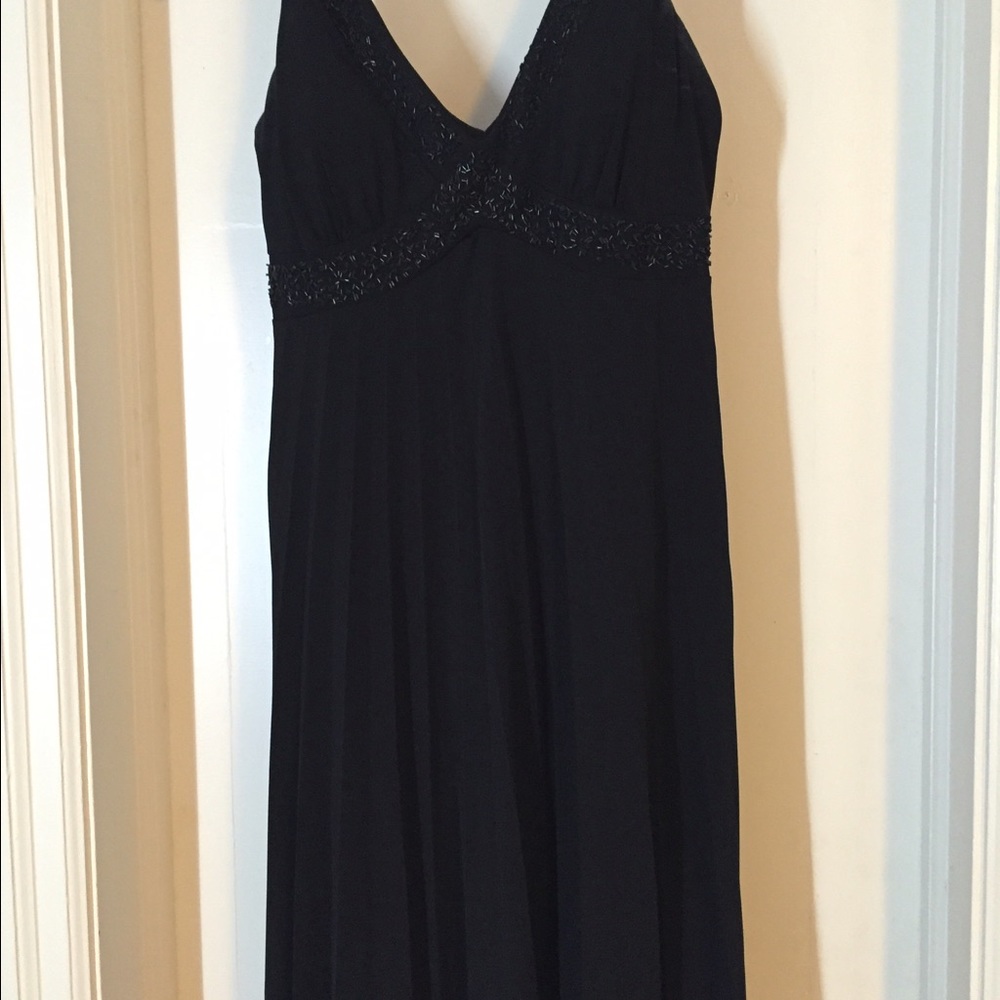 Black cocktail dress