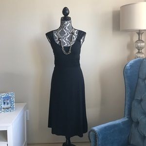Ann Taylor Loft Black Dress