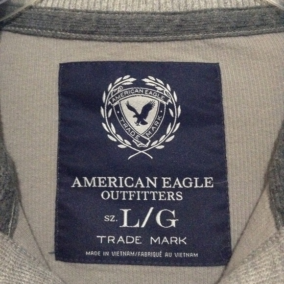 American Eagle Outfitters 3 Button Ribbed Henley - Picture 7 of 8