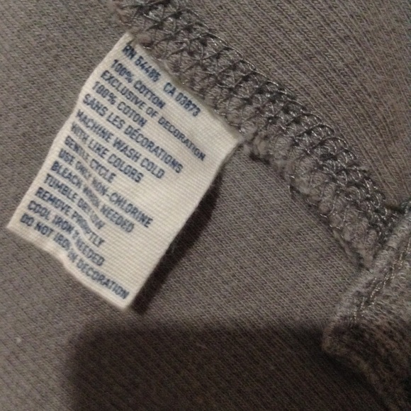 American Eagle Outfitters 3 Button Ribbed Henley - Picture 8 of 8