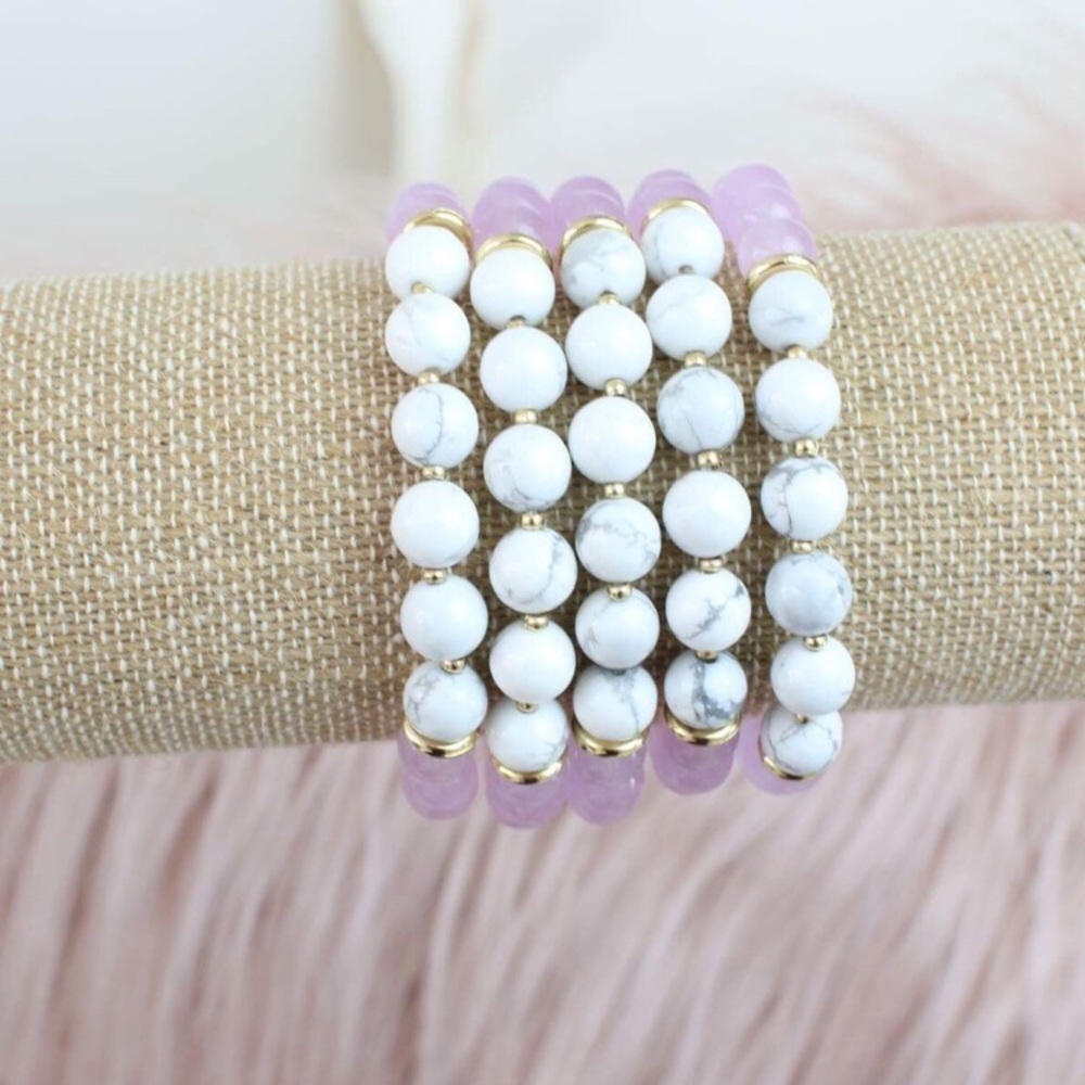 Blush Marble Bracelet