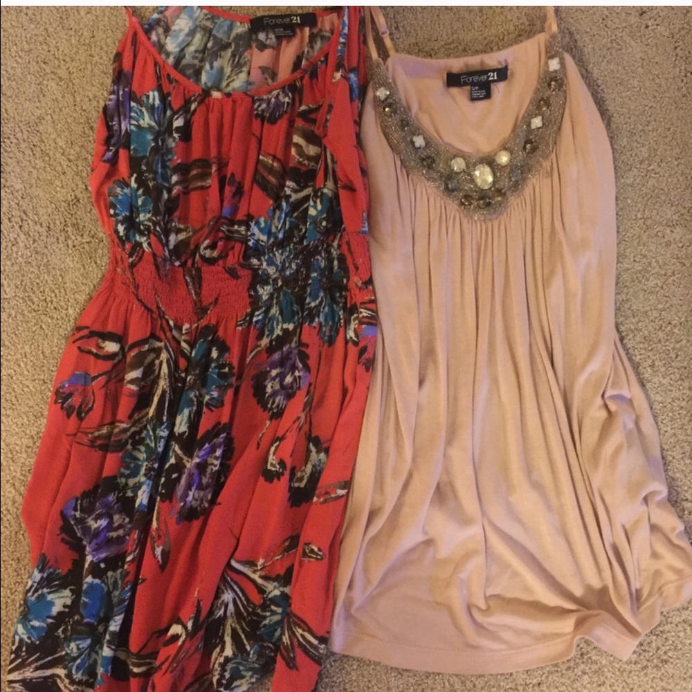 Forever 21 tanks