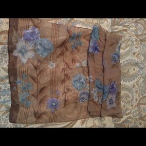 Floral scarf