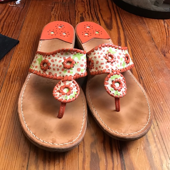 Jack Rogers Shoes - Cute Orange Jack Rodgers Sandals!