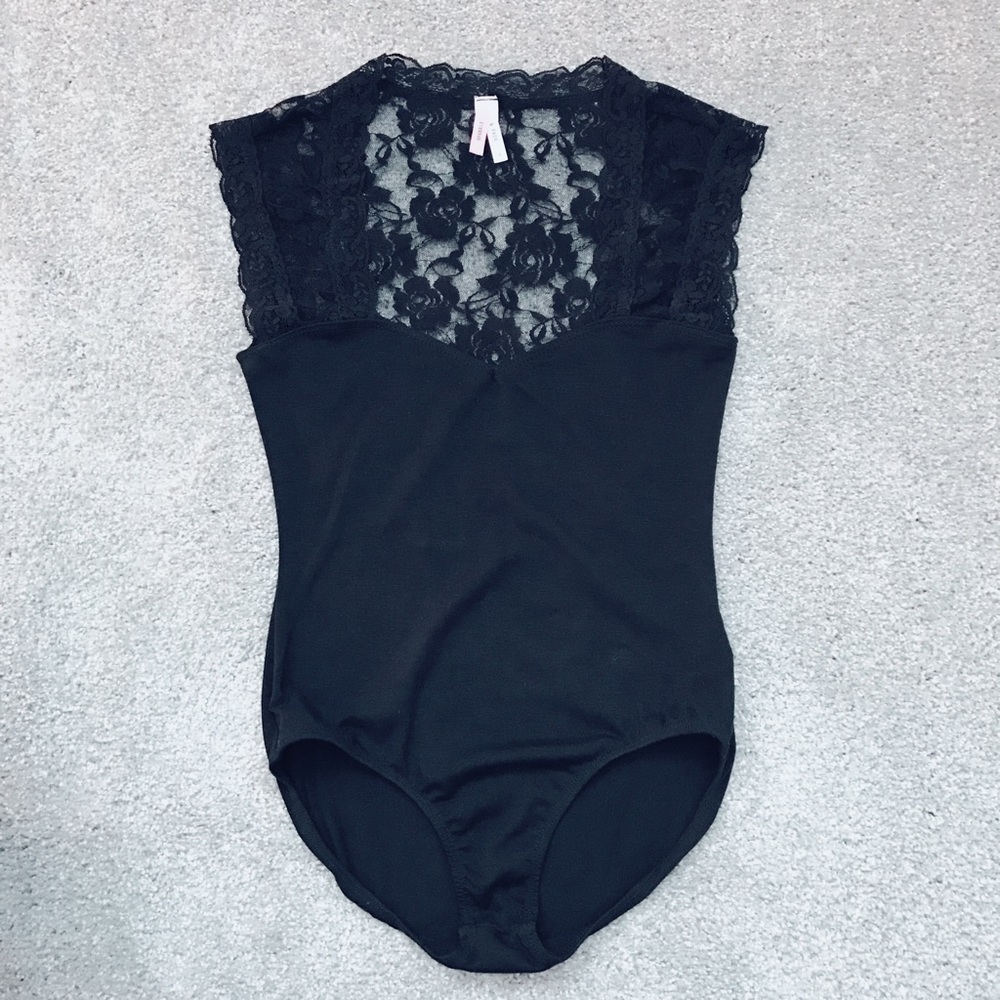 Black Lace Bodysuit