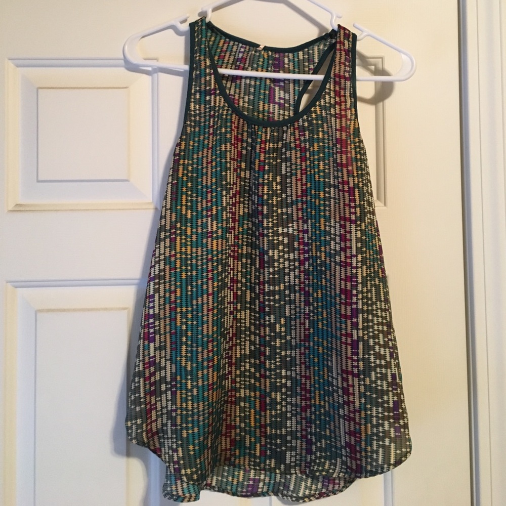 Robin K. Multicolor Tank