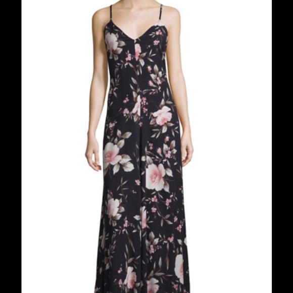 Alice + Olivia Floral Print Maxi Dress - Picture 3 of 7
