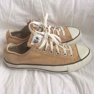 mustard yellow converse