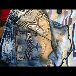 Brand new rock revival jeans