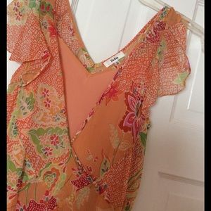 BEAUTIFUL REBA DRESS GAUZE MATERIAL LINED