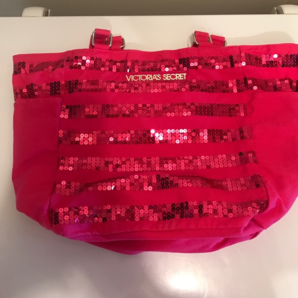 VictoriaSecret Limited Edition Metallic Tote