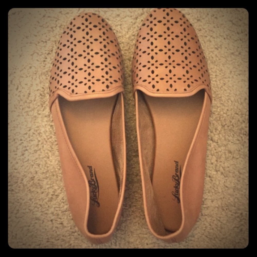 Leather Lucky Brand Flats