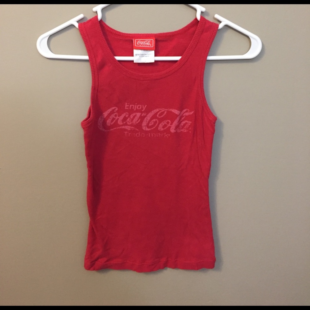 Coca-Cola brand tank top