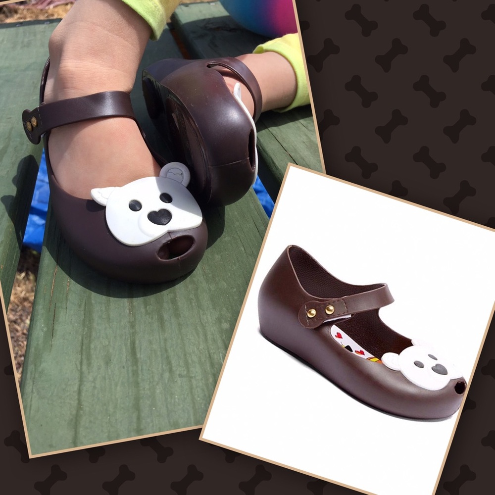 Bundled Brown Bear Mary Janes - Picture 6 of 8