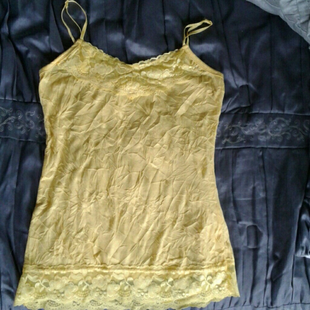 Yellow tank top