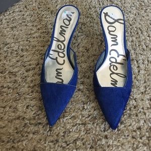 Sam Edelman Royal Blue Heels