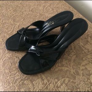 Pollys / Mules / Vintage Rockabilly Pinup shoes 8