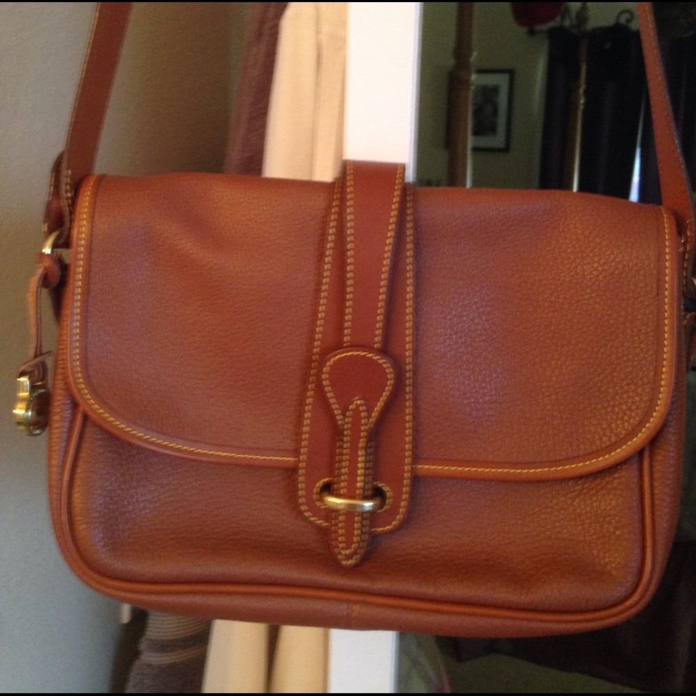Authentic Dooney and Bourke Equestrian Saddle Bag