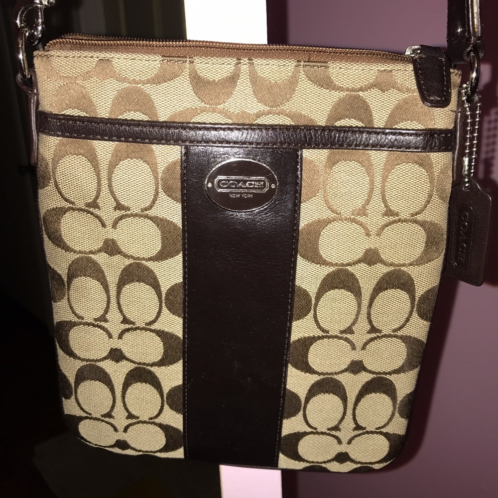 Coach cross body bag