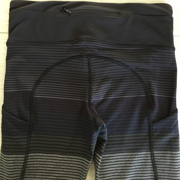 SOLD Lululemon Om Stripe Speed Tights NWOT - Picture 6 of 8