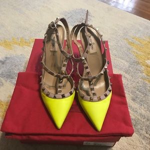 Valentino Rock stud pumps