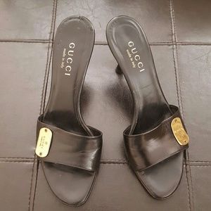 AUTHENTIC GUCCI BAREBACK SANDAL SZ 6