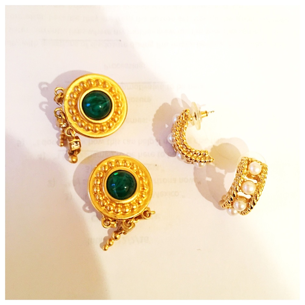 2 Givenchy Pairs of Earrings