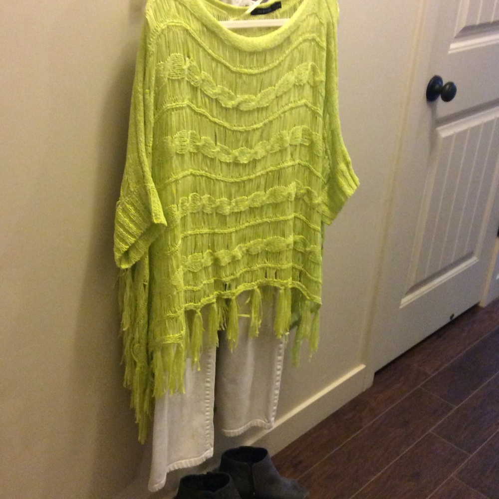 Boho Poncho Type Top