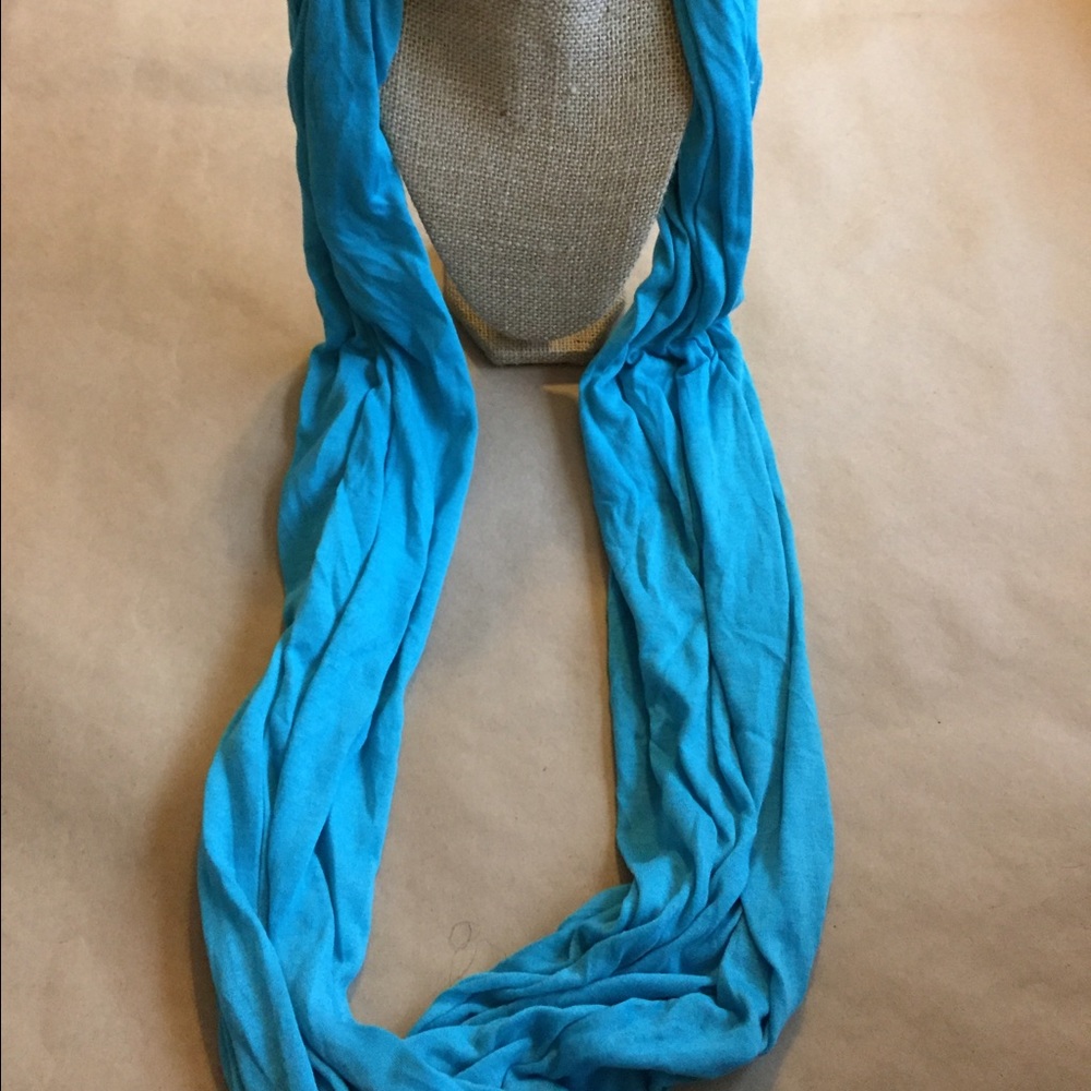 Teal Infinity Scarf