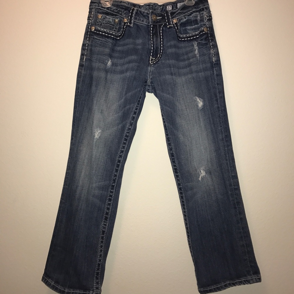 Miss Me distressed boyfriend jeans