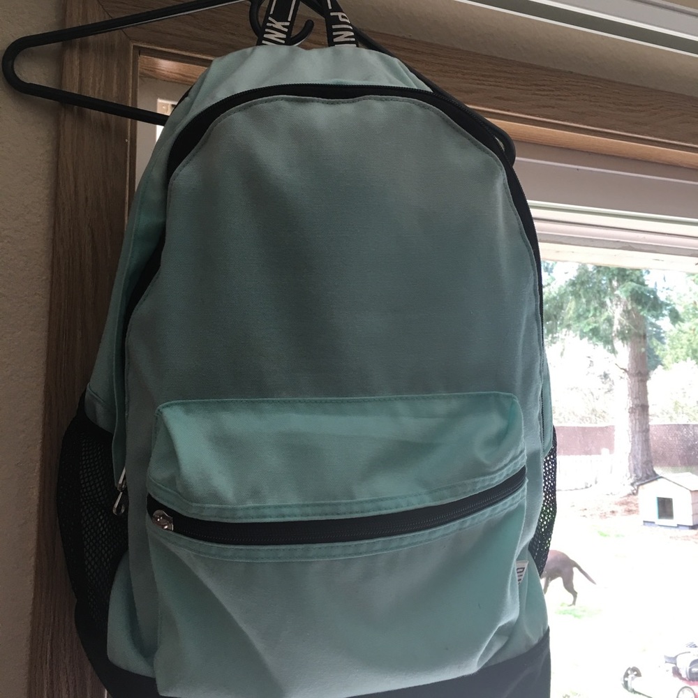 Aqua great condition PINK backpack