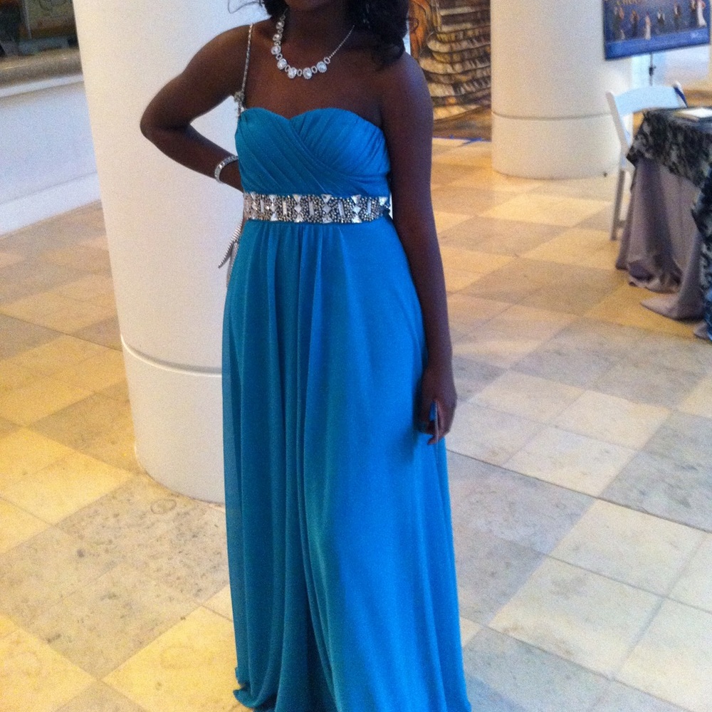 Blue Prom Dress