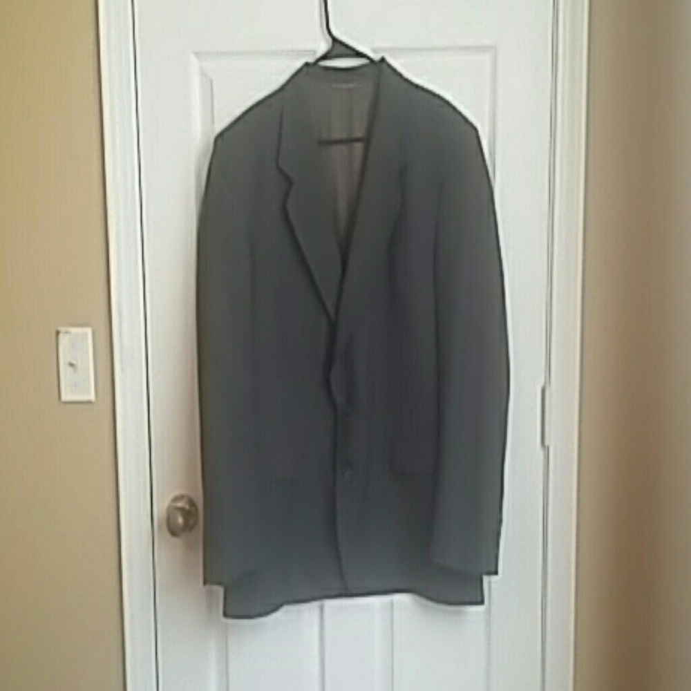CHRISTIAN DIOR MENS SUIT JACKET GRAY