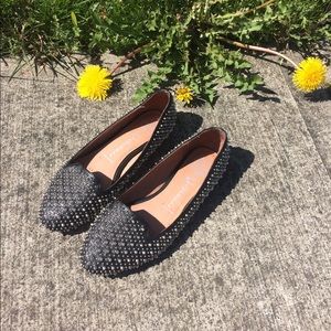 Jeffrey Campbell Ibiza Last Handmade Studded Flats