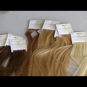 9 pack UTIP HAIR EXTENSIONS 20 strands per pack
