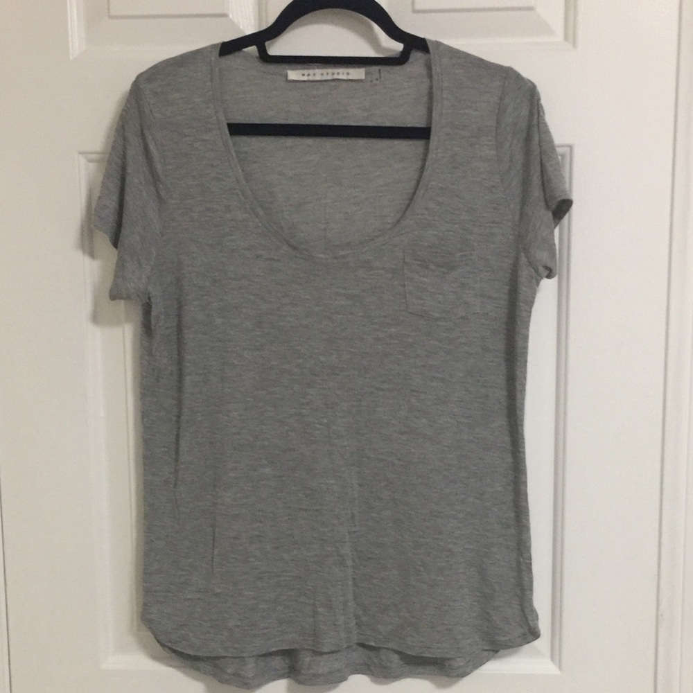 Max Studio Grey Tee